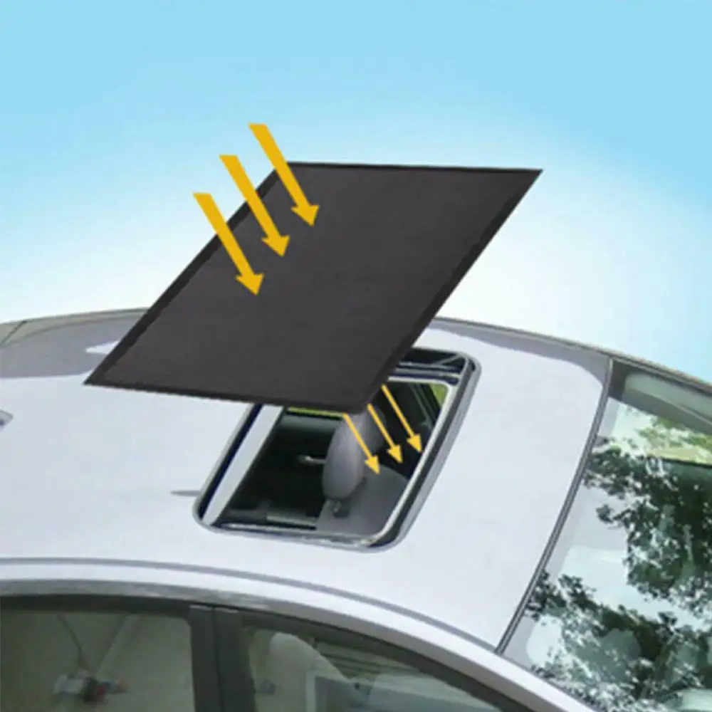 Car Sunroof Folding Sun Shade Roof Insulation Sunscreen Sun