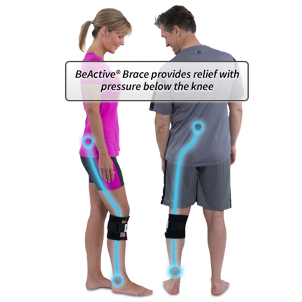 

New Useful Healthy Knee Leg Brace Back Acupressure Pads Sciatic Nerve
