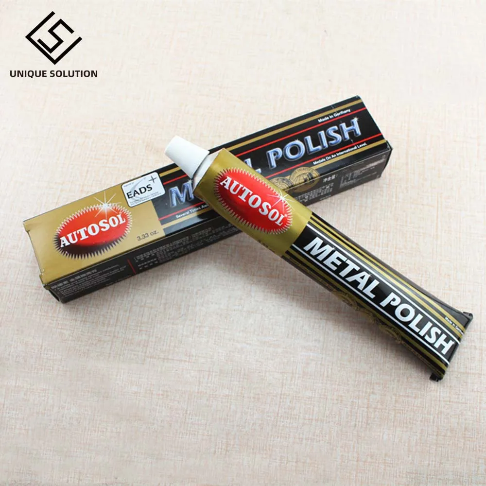 German for AUTOSOL metal polishing paste scratch copper rust repair