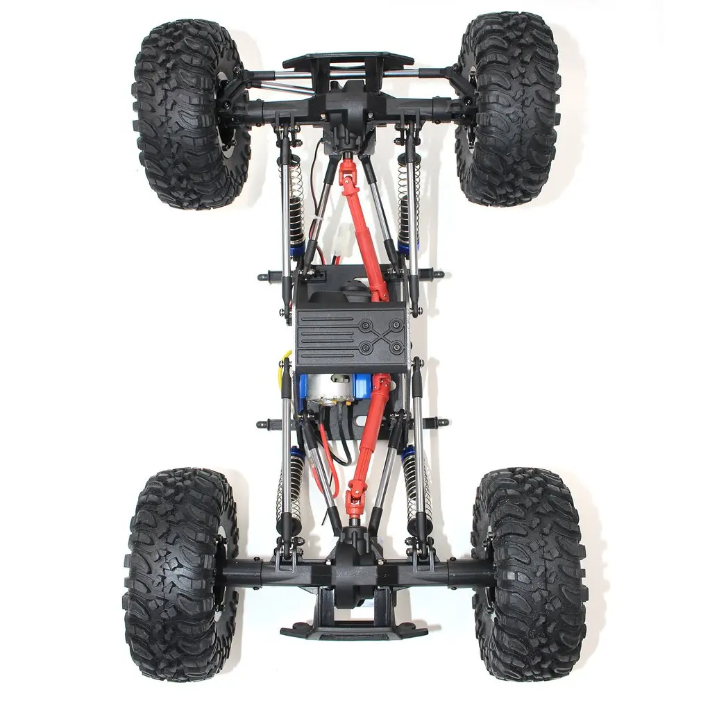 1:10 1072-SJ 2,4G 4WD матовый Радиоуправляемый гусеничный автомобиль с дистанционным управлением большая ножка Выкл-модель дорожного транспортного средства РТР игрушка для детей подарок
