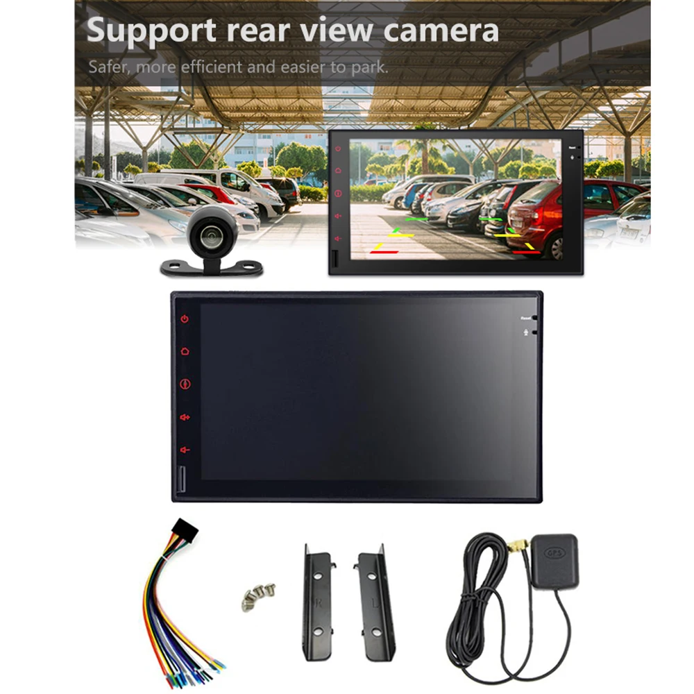 2din Quad/Octa Core Android 7,1 автомобильный DVD для Ford Focus CMAX S-MAX Fiesta Galaxy FUSION TRANSIT EW851P1 навигационный GPS радиоприемник