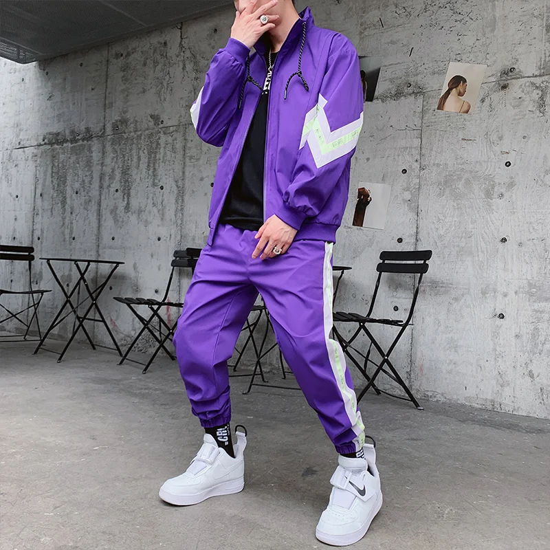 Purple tracksuit mens Clearance