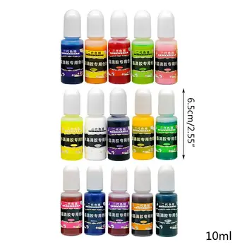 

12 Pcs/set DIY Handmade Crystal Epoxy Pigment UV Oily Resin Dye Coloring M2EA