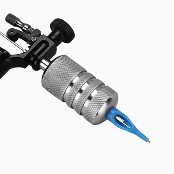 

Stainless Steel Tattoo Machine Tattoo Gun Grips Portable Non-slip Handle Body Art Tattoo Accessory Tool Grips Tattoo Supplies
