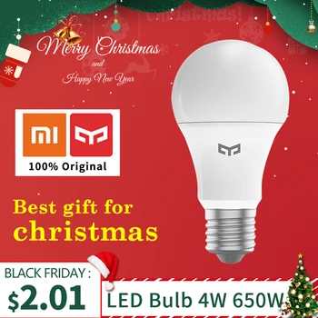 

Xiaomi Yeelight E27 Eye-protection LED Bull 25000 Hours Life 5W 7W 9W 6500K Light Lamp 220V for Ceiling Lamp/ Table Lamp