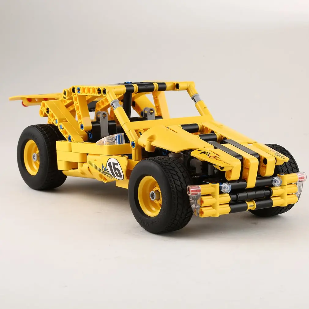 BIOZEA 442 шт., крутые строительные блоки в форме спортивного автомобиля, игрушки для детей, подарки для раннего развития мозга