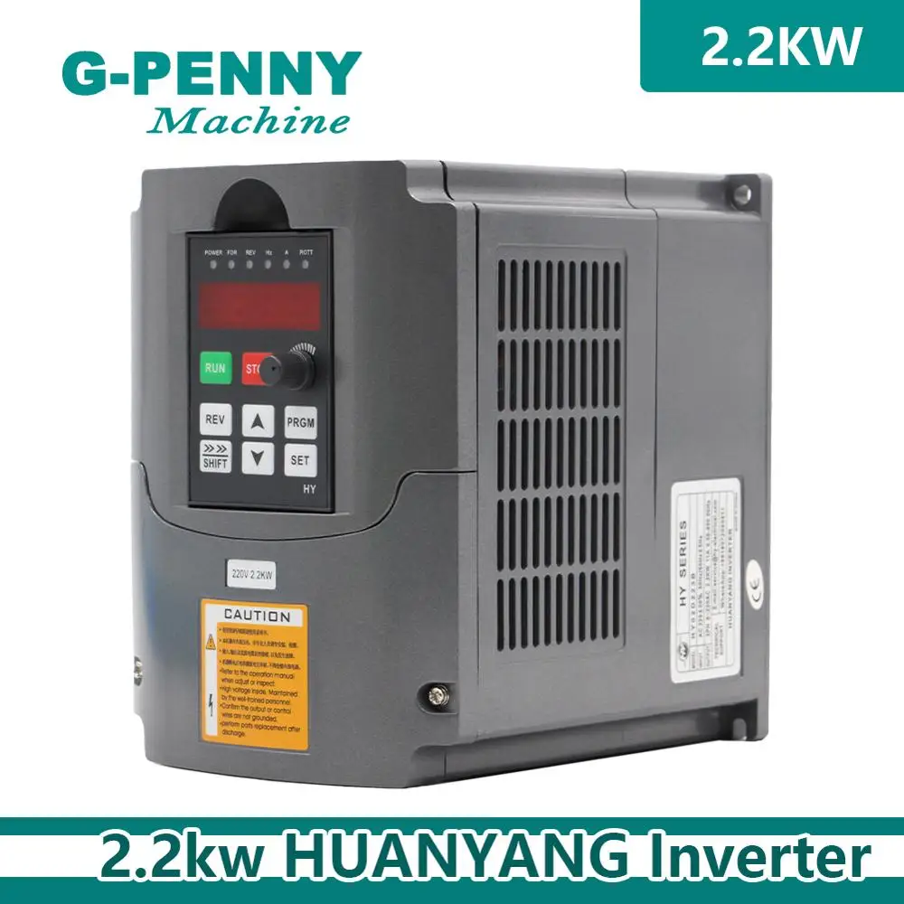 Частотно регулируемый привод VFD 220 В кВт инвертор 1HP или 3HP вход CNC Управление