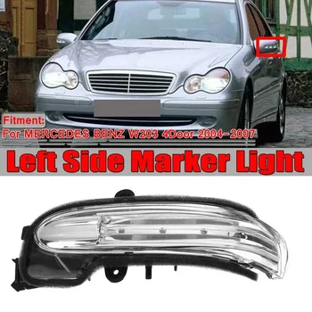 

Car Side Marker Light Door Wing Rearview Mirror Turn Signal Indicator Side Light Lamp for Mercedes for Benz W203 4Door 2004-2007