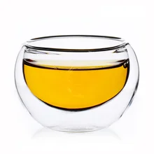 50 мл кофейные кружки пивной прозрачный контейнер ручной работы с двойными стенками слой стеклянная чашка кухня Accessoy термостойкие кухонные принадлежности