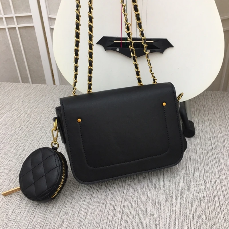 

Shoulder Bag for Women two in One Bag Sewing Black Lattice Female Brand Bag Fashion Designer Bags Outside Girls Crossbody Bag