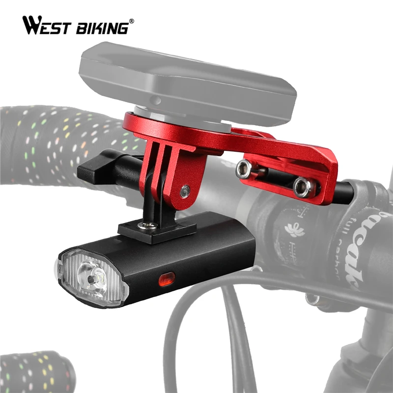 Велосипедный фонарь WEST BIKING передний светильник из алюминиевого сплава с