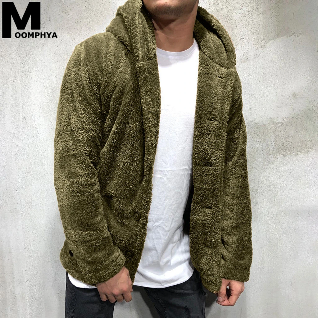 Мужская Флисовая Кофта Moomphya легкая кофта с капюшоном свитшот на зиму