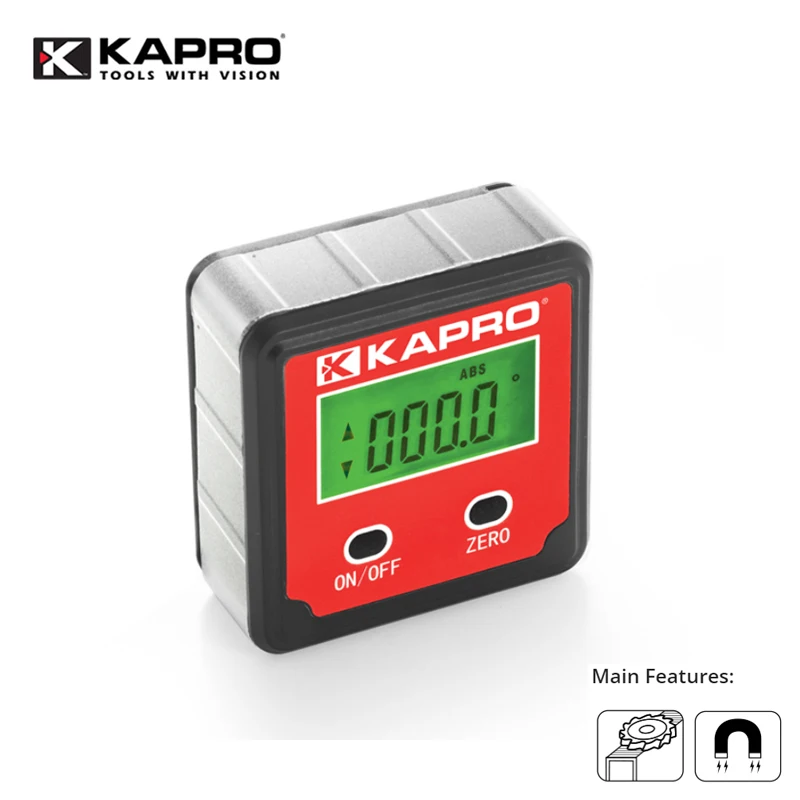 Kapro Mini Digital Goniometer Electronic Level Protractor Inclinometer