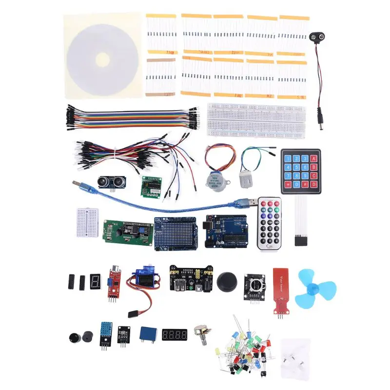 Super Starter Kit for Raspberry Pi Lessons Codes Software Wiring Diagram Control Board Connect with Modules DIY Set | Обустройство