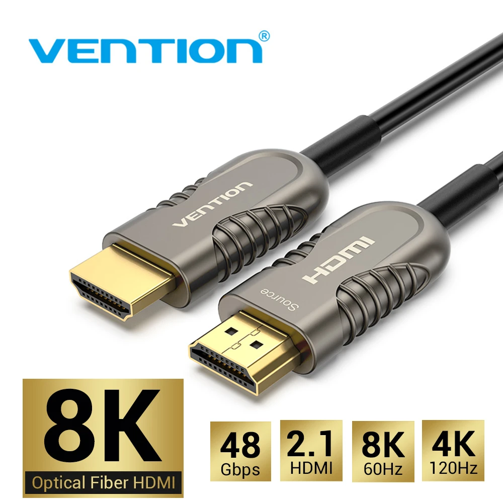 Vention Premium 8K HDMI 2.1 Cables 60Hz HDR10 eARC 3M For Gaming etc