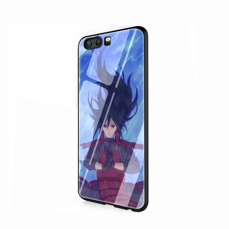 G11 EWAU madara Uchiha Наруто закаленное стекло телефон чехол для Huawei P10 P20 P30 mate 20 Lite pro P Smart Y6 Y9 Honor 8X9 10 - Цвет: G11