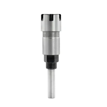 

Spring Steel 8mm Shank Router Bit Extension Rod Milling Cutter Extender Collet Holder Adapter with ER16-8 8mm Collet Chuck