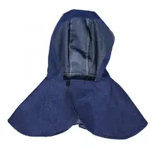 Огнезащитная джинсовая сварочная головка шеи защитный капот сварщик Защитная крышка шляпа оборудование