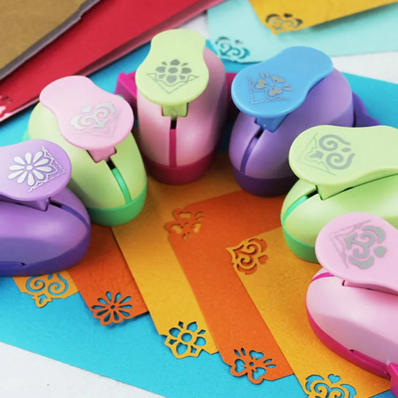10 diseños de esquina Scrapbooking GOLPE DE un perforador de agujeros papeles Scrapbook Papel Cortador de perforadora