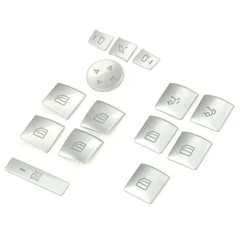 

For Mercedes-Benz A/B/C W204/E W212 Decoration Trim Car Window Button Hot Sale