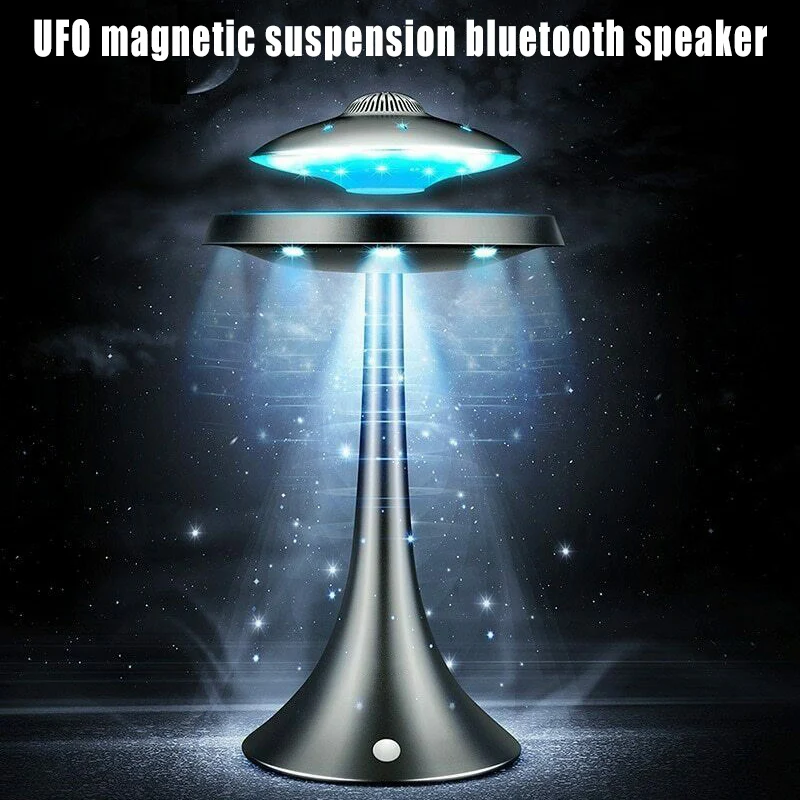 

Anti-Gravity Speaker Lamp Light Wireless Smart Bluetooth Stereo for Home Bedside DJA99