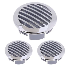 3 шт RV лодка 3' 76 мм из нержавеющей стали Изогнутые Плакированные вентиляционные отверстия 81932SS-HP