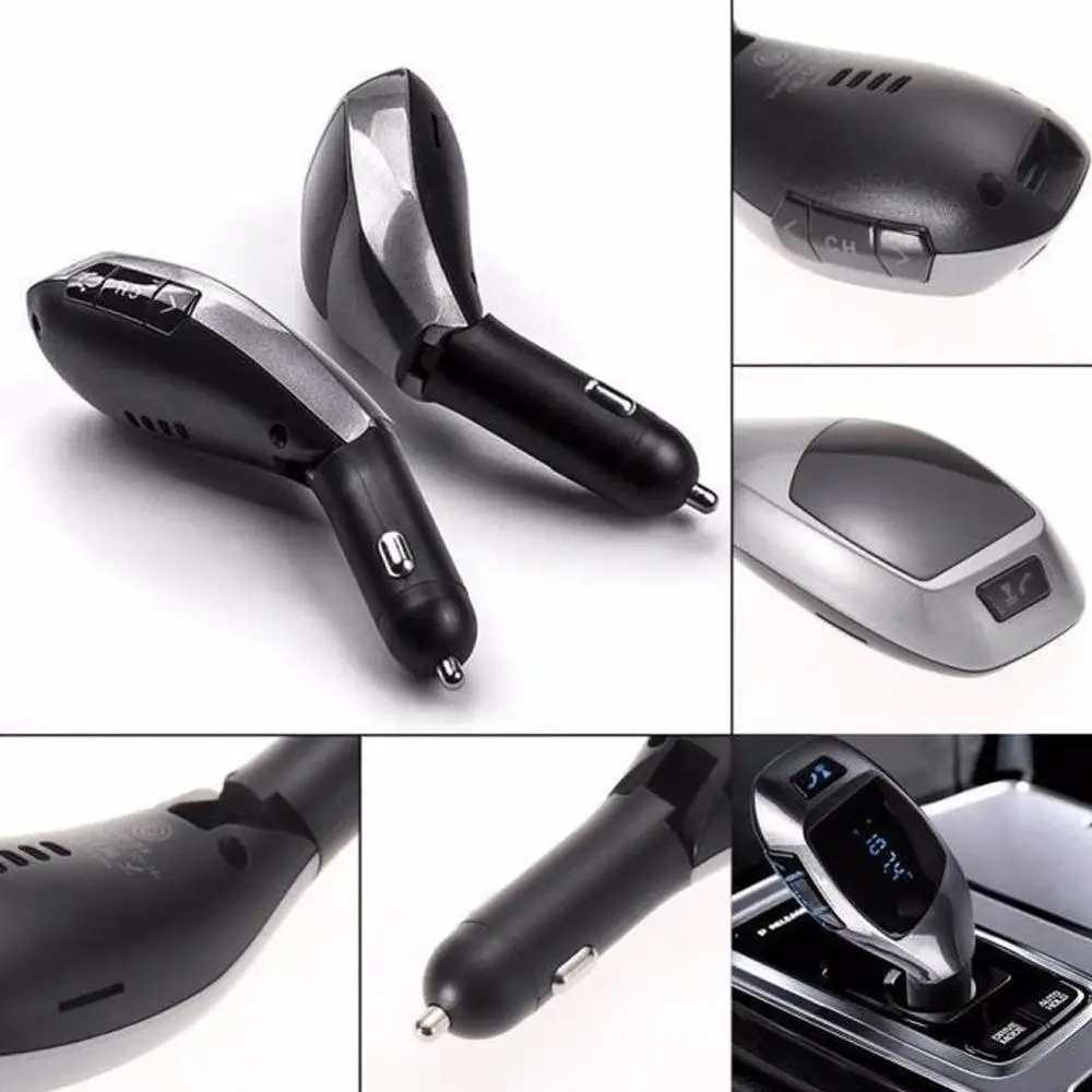 Беспроводной автомобильный радиоприемник Fm модулятор Mp3 Usb плеер аудио для