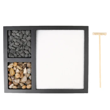 

BUDDHA ZEN GARDEN KIT TEA LIGHT CANDLE HOLDER SPIRITUAL HOME DECORARION ORNAMENT