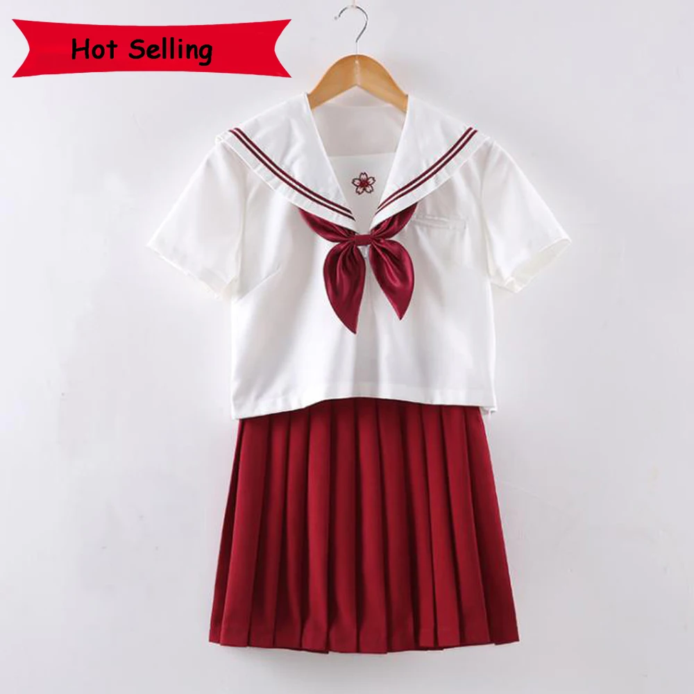 Школьная форма JK для девочек матросское платье в японском и корейском стиле