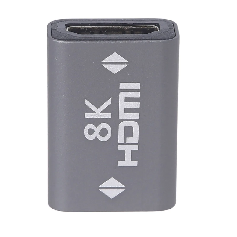 Новинка 2021 адаптер HDMI-совместимый с женским и разъемами поддержка 4K Ethernet TV Box |