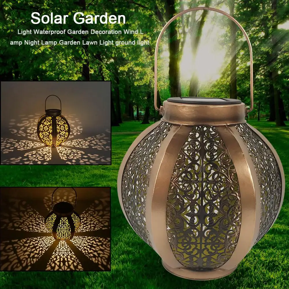 

Solar Garden Light Waterproof Garden Decoration Wind Lamp Night Lamp Garden Lawn Light Ground Night Light
