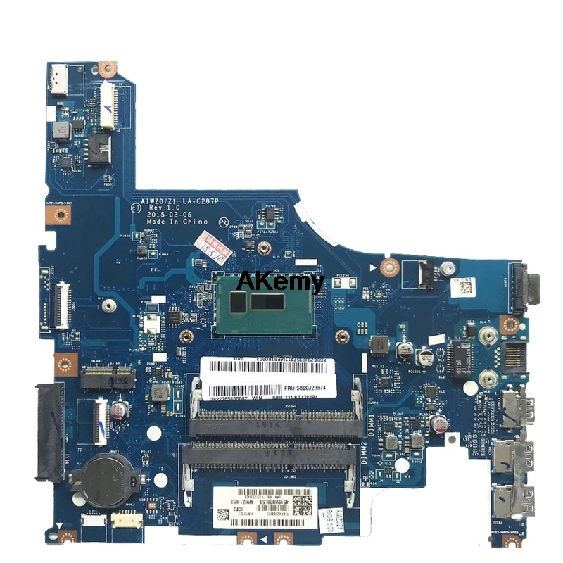 AIWZ0/Z1 LA-C287P материнская плата для ноутбука lenovo Z51-70 тестовая оригинальная материнская плата I7-5500U