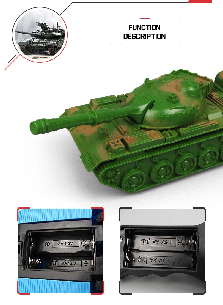 Mini world of Tank RC machine  Model Radio Remote control Military equipment gift tanks War Crawler Car toy for boys kids Child 5