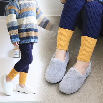 

Children's home cotton shoes winter shoes children boys and girls slippers women warm plush slippers female animal ladies high q