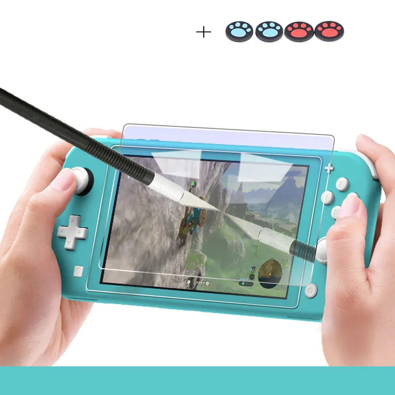 Закаленное стекло для Nintendo Switch Lite NX Ультрапрозрачная Защитная пленка экрана