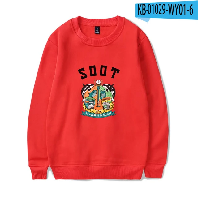 Wilbur Soot Round Neck Sweatshirts 
