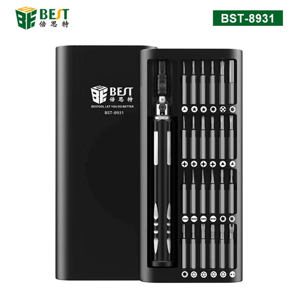 

24 in 1 Professional Screwdriver Kits Magnetic Screw Driver Bits for Phone Tablet Watch Glasses RC DIY Repairing Hand Tools Set