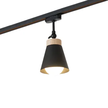 

Nordic led track light clothing store background wall living room COB rail track track mounted spotlight ypf081702