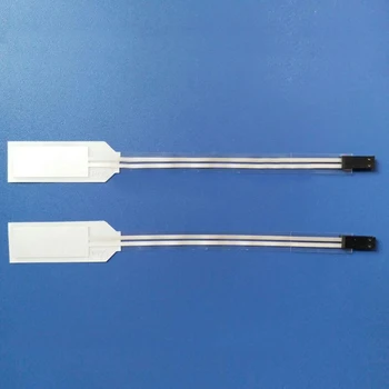 

Flexible Vibration Detection of PVDF Piezoelectric Film Vibration Sensor FLDT1-028K Can be Used for Large Angle Bending