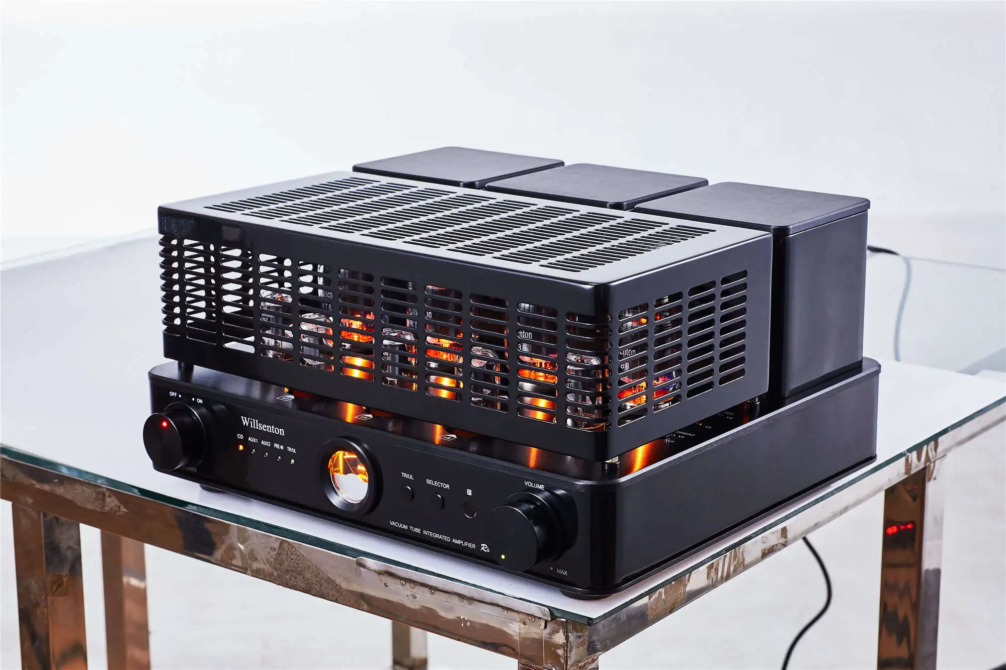 Willsenton R8 ステレオアンプチューブ EL34x4 統合 & パワー
