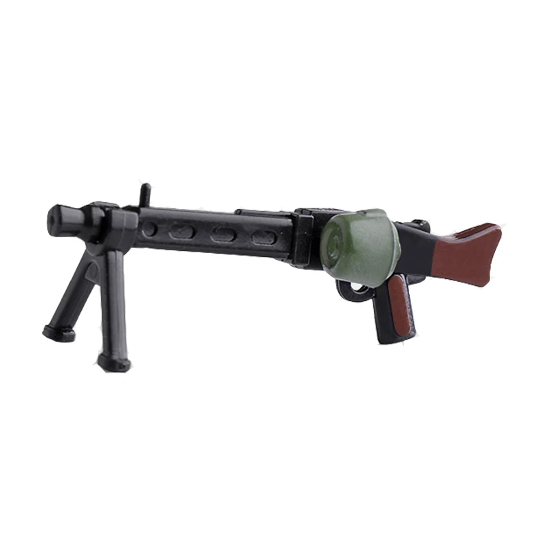 

1 Pcs Guns Military Weapons Rifle Heave Machine Gun Submachine MOC Part Building Blocks Bricks Toys for Children X346