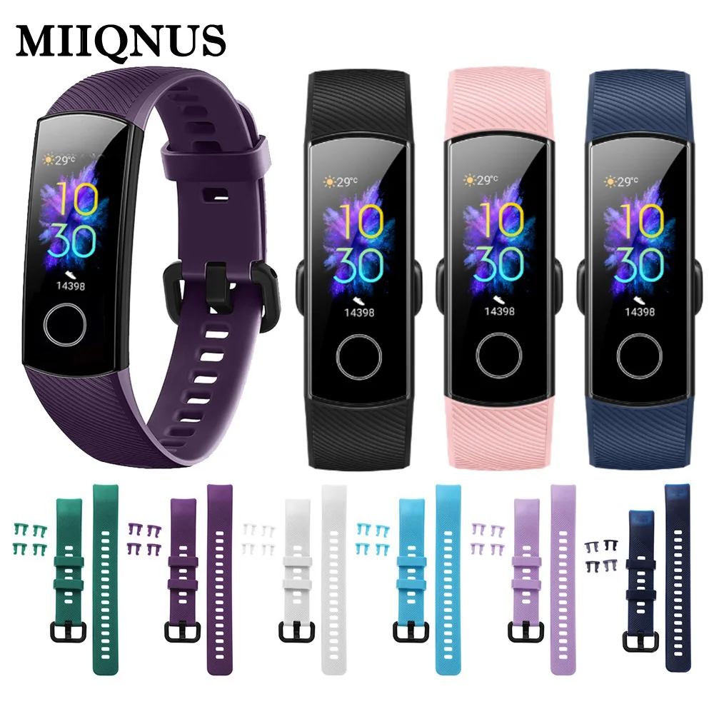 Запасной браслет MIIQNUS для Honor Band 5|Смарт-аксессуары| |