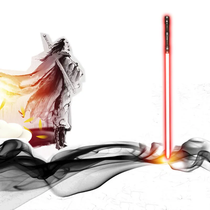 

100CM Star War Cosplay Lightsaber Jedi Knight Sith Luke Force Light Saber Knight Against Duel Metal Light Sword Glow In the Dark