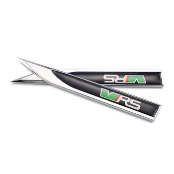 

1Pcs VRS 3D Metal Stickers Car Fender BodyTrunk Tail Badge Emblem For Skoda Citigo Favorit Scala Octavia a 5 7 2 Accessories