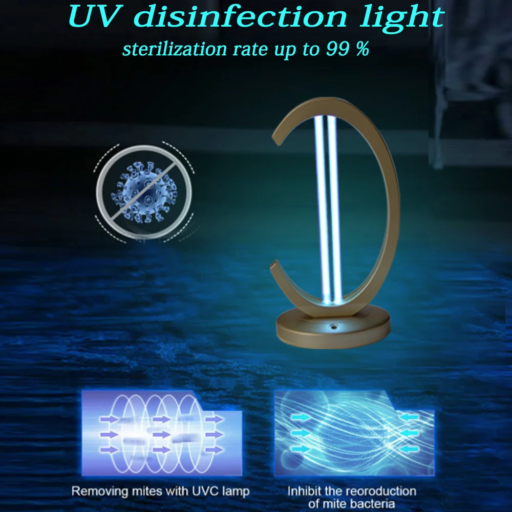 

38W uvc Lamp Sterilizer Light uv Disinfection Quartz Lamp 220V Household Ultraviolet Lamps UVC Germicidal Light Sterilizing