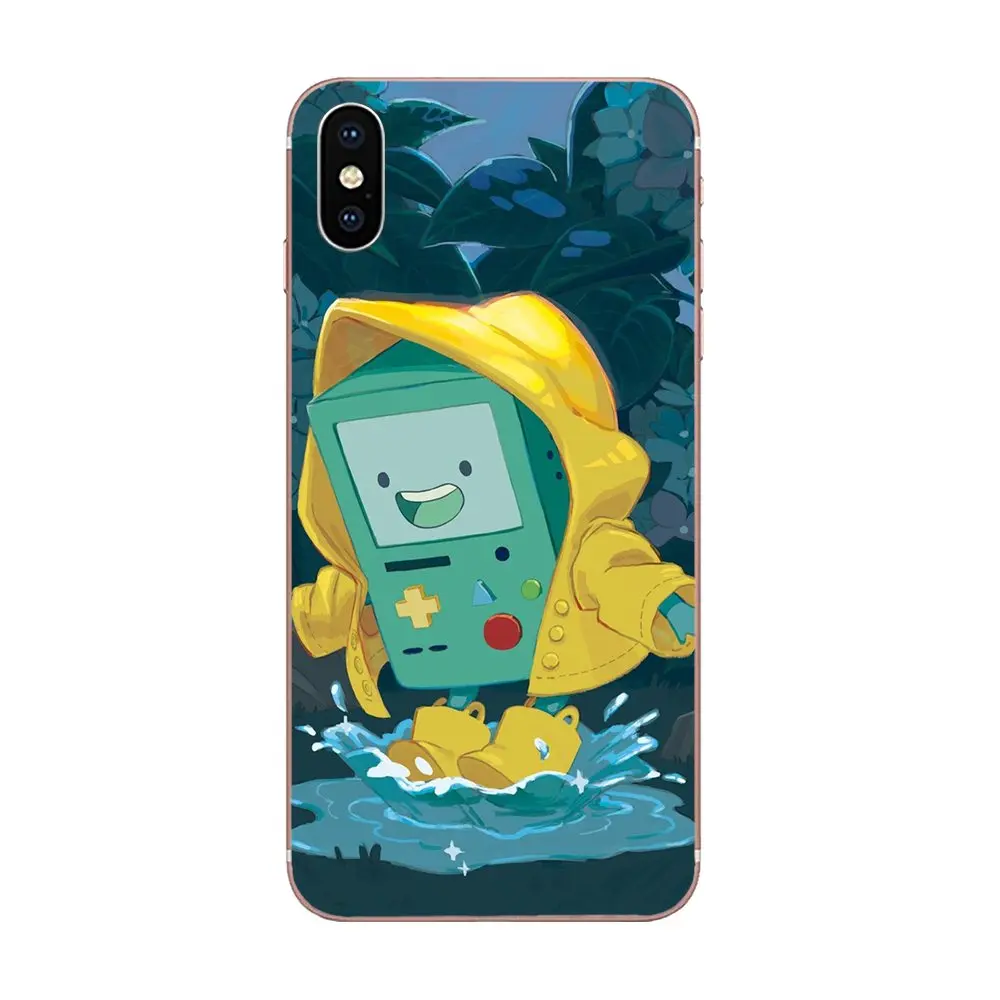 Милый мультфильм время приключений персонаж BMO Beemo Мягкий футляр для телефона