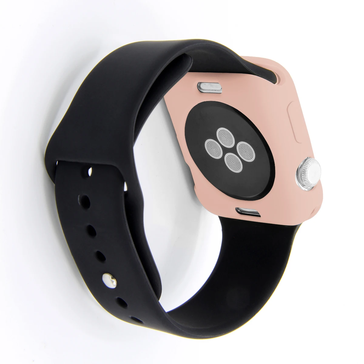ТПУ карамельного цвета бампер чехол совместим с apple watch 5 4 44/40 мм протектор для наручных часов iwatch серии 3/2/1/42 38 мм аксессуары для часов