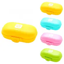 Пластик дорожная подставка для мыла Коробка Чехол держатель гигиенические легко носить с собой мыльница