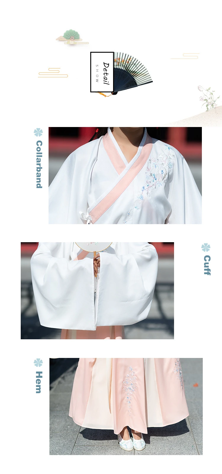 Hanfu Женский костюм Wei and Jin в китайском стиле, Повседневная традиционная китайская одежда из двух предметов для женщин, топ с v-образным вырезом и юбка