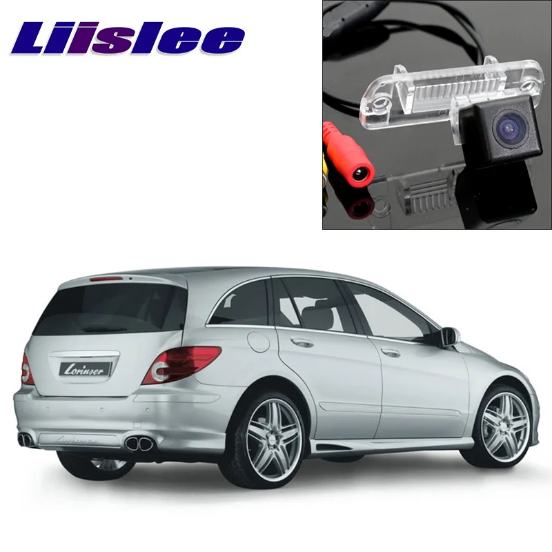 LiisLee Автомобильная камера заднего вида для Mercedes Benz R W251 R300 R350 R280 R63 ночное видение HD специальная камера заднего вида